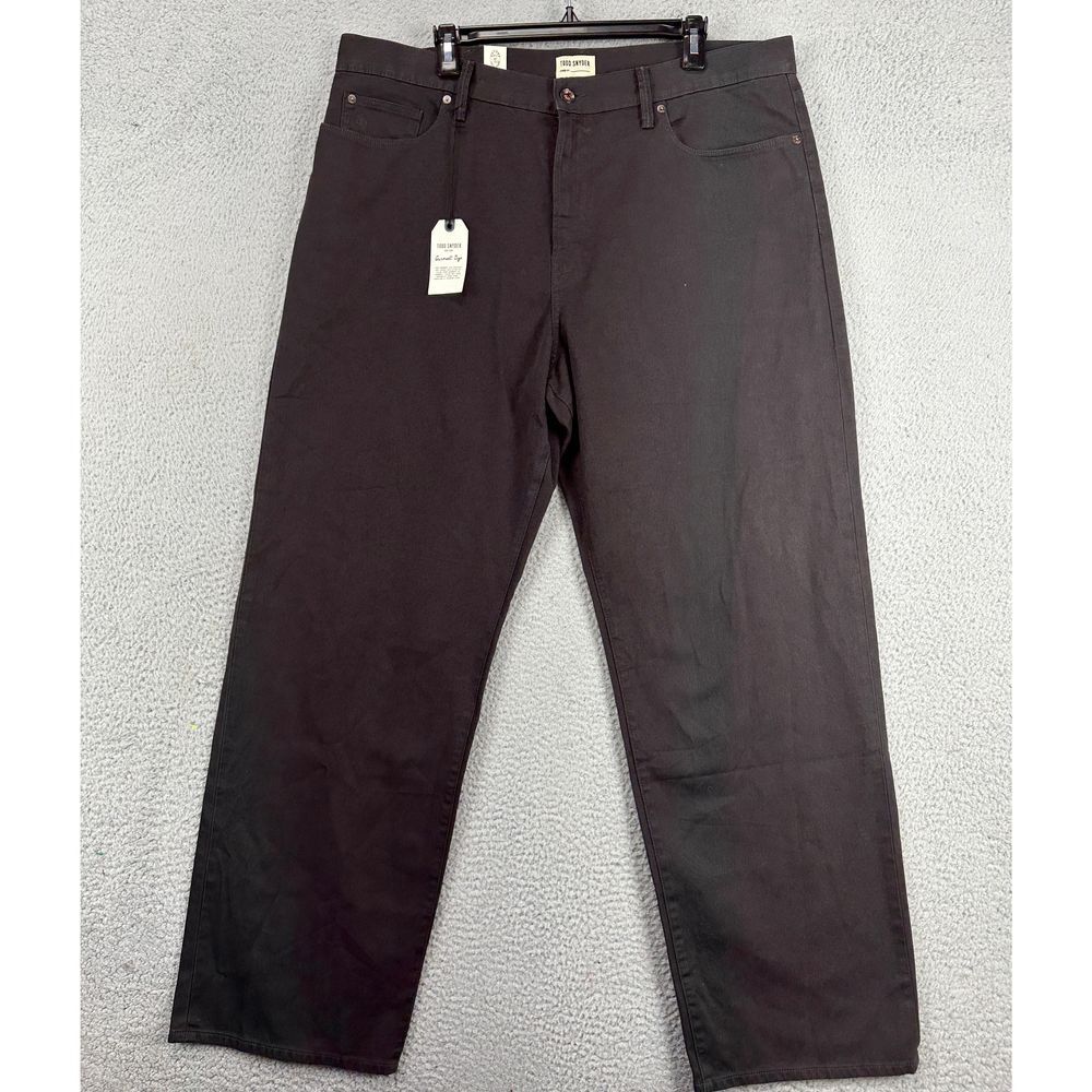 Todd Snyder Bedford Corduroy Pants Mens 38X32 Faded Black Relaxed 5 Pocket NEW
